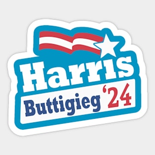 Harris Buttigieg 2024 US Presidential Election Kamala Harris Sticker